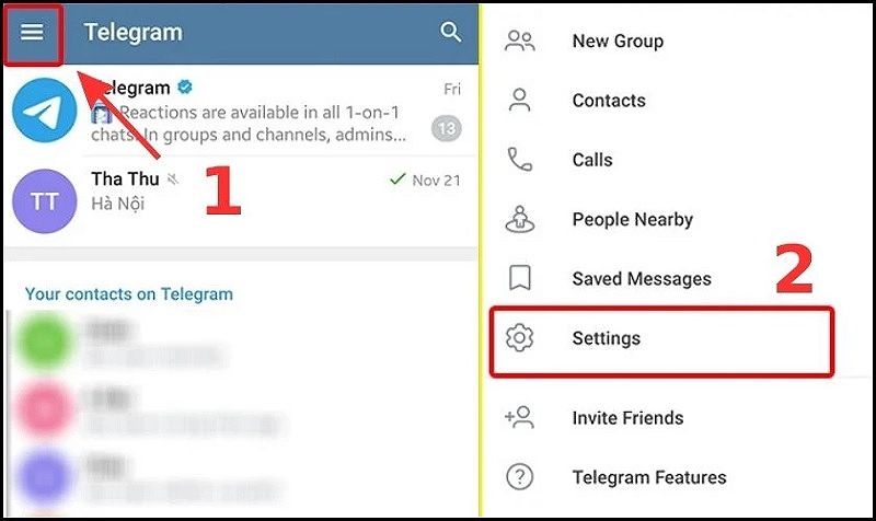 Ẩn ảnh đại diện trên Telegram
